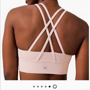 Lululemon pink sports bra